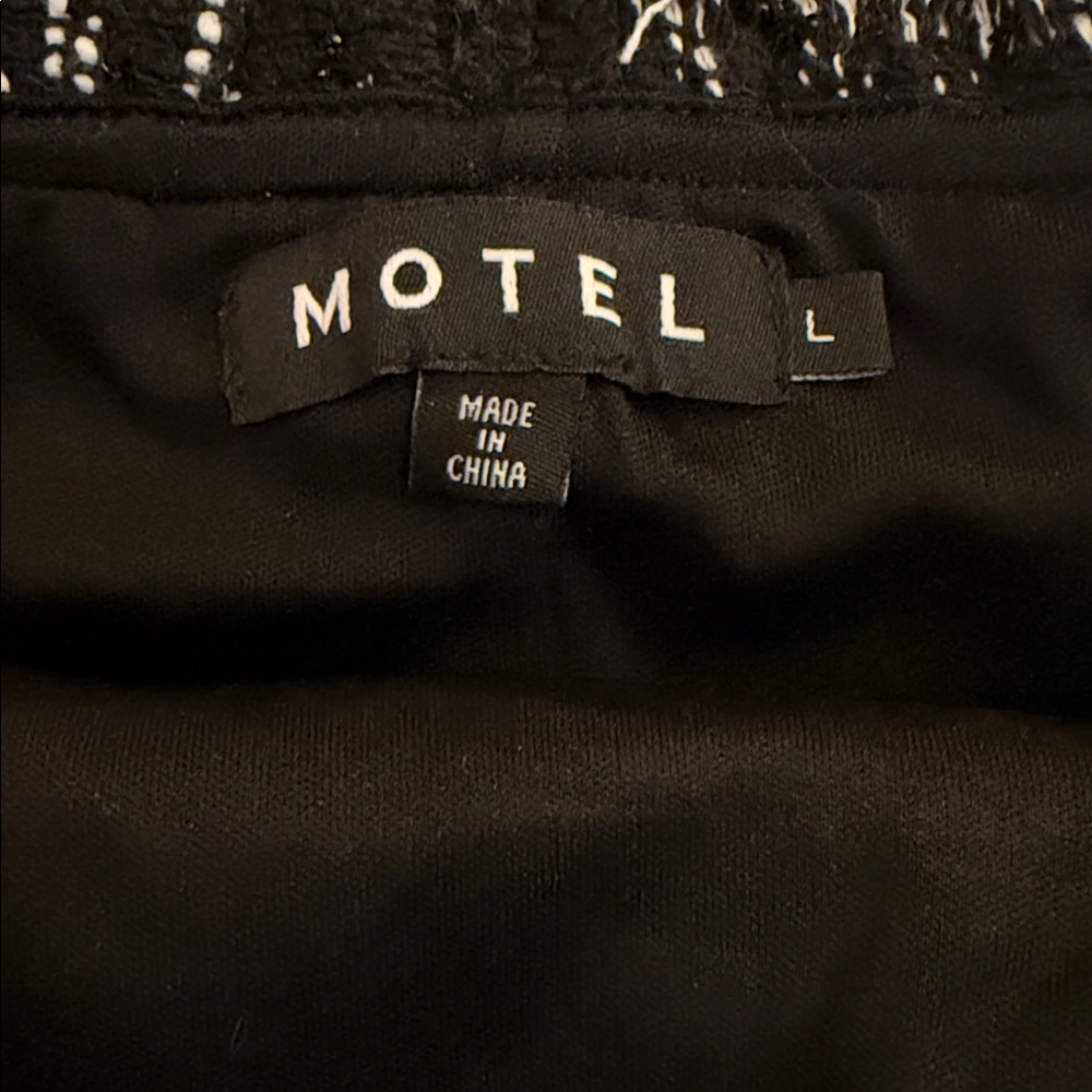 Motel Rocks Black and White Tweed Set *discontinued* - Picture 8 of 9